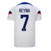 Herren Fußballbekleidung Vereinigte Staaten Giovanni Reyna #7 Heimtrikot WM 2022 Kurzarm